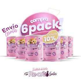 6 pack Recría - Gatitos