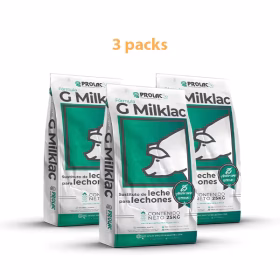 3pack de costales Gmilklac - Sustituto de leche para lechones