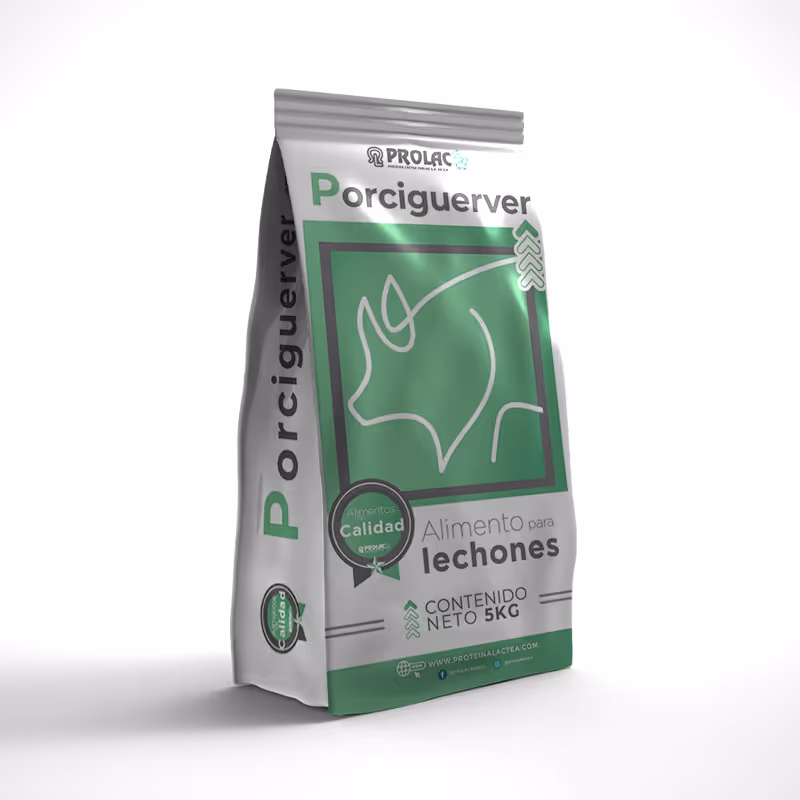 Bolsa/saco de 5kgs -Porciguerver - Alimento para cerdos - PROLAC